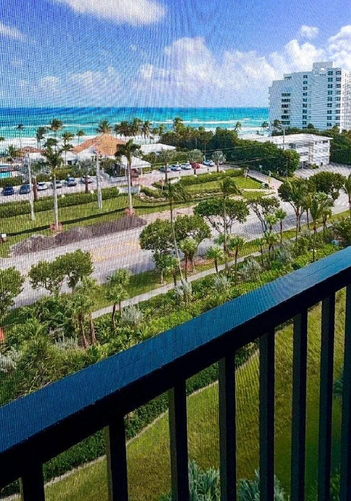 3400 S Ocean Boulevard, #Phg, Highland Beach, FL 33487 Balcony