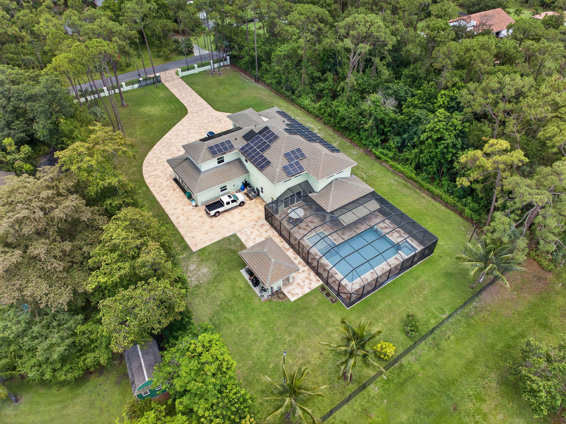 Aerial of Property