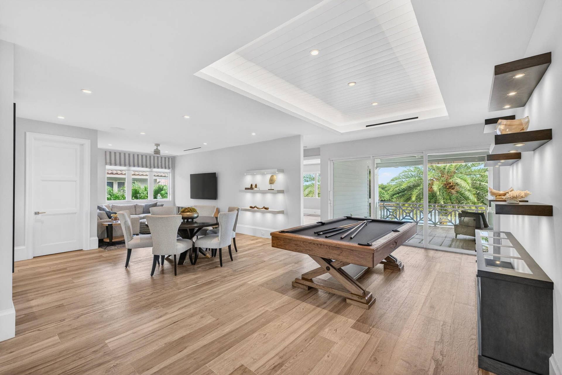 Upstairs Loft / Game Room, Open to Large Balcony