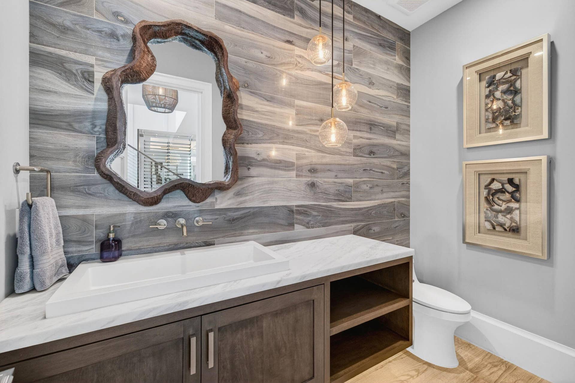 Designer Powder Room