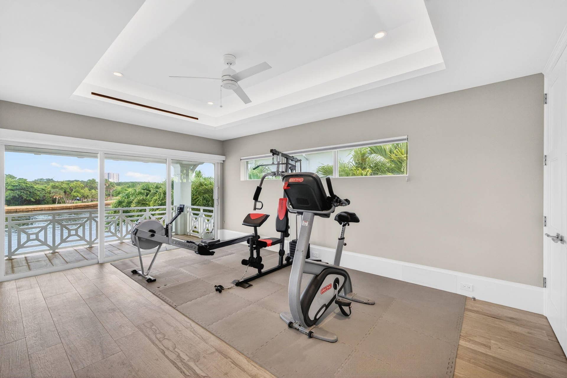 Gym With Private Balcony