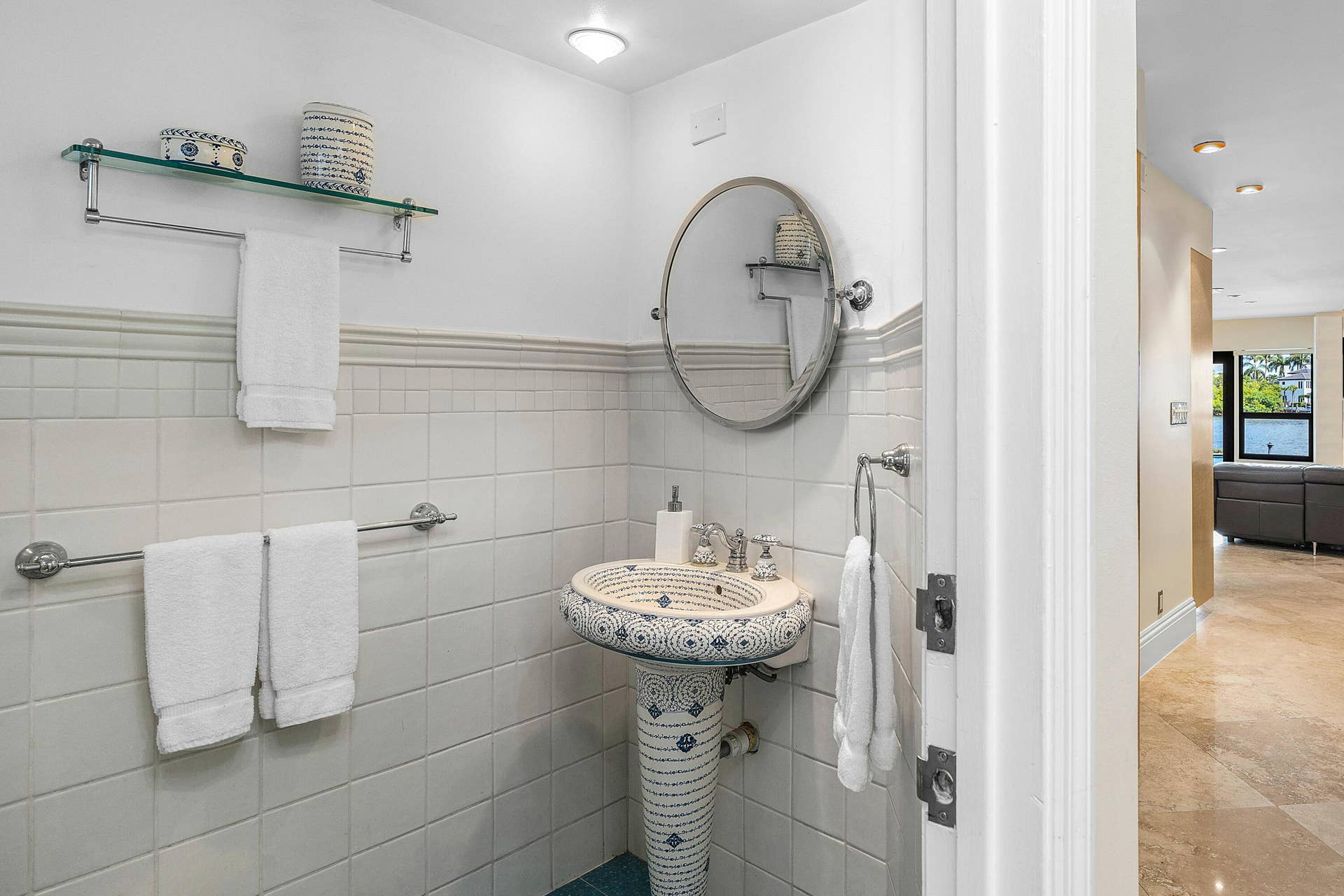 1005 Bel Air Drive, #5, Highland Beach, FL 33487 27 - Powder Room