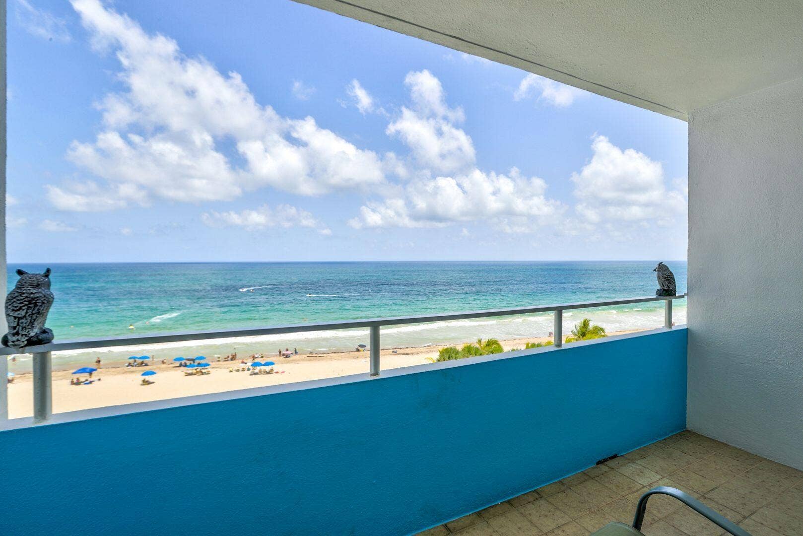 4040 Galt Ocean Drive, #604, Fort Lauderdale, FL 33308 Balcony