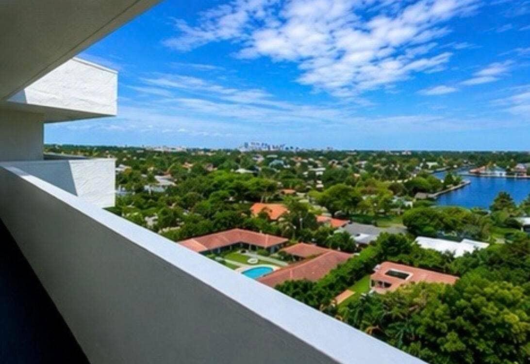 2200 NE 33rd Avenue, #11G, Fort Lauderdale, FL 33305 catwalk view of intracoastal