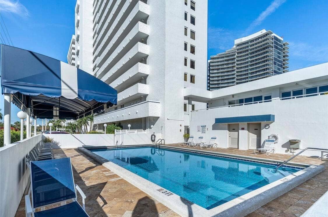 2200 NE 33rd Avenue, #11G, Fort Lauderdale, FL 33305 pool 2