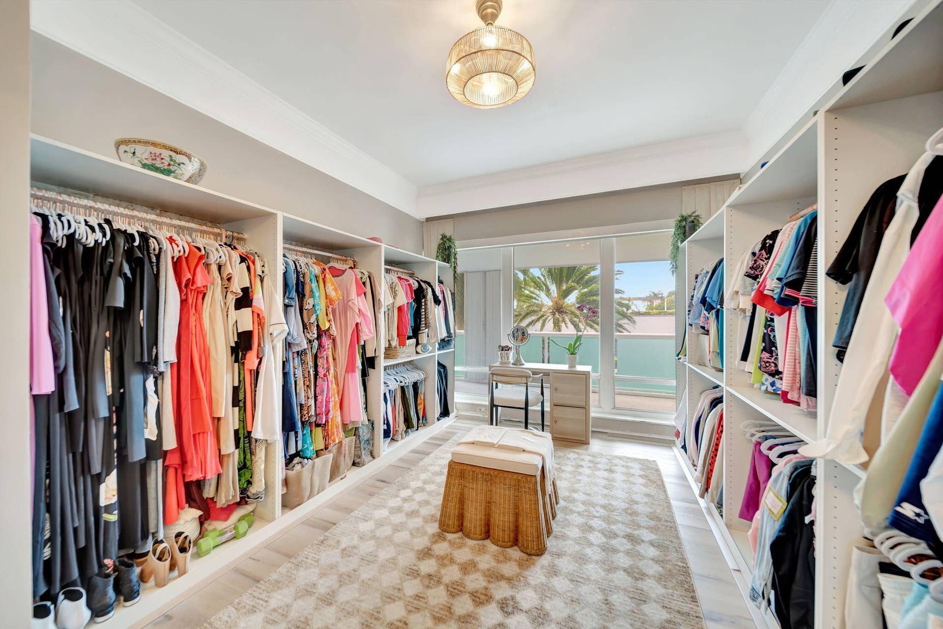 2100 S Ocean Lane, #101-102, Fort Lauderdale, FL 33316 Fourth bedroom currently being used as a closet. Easily change back