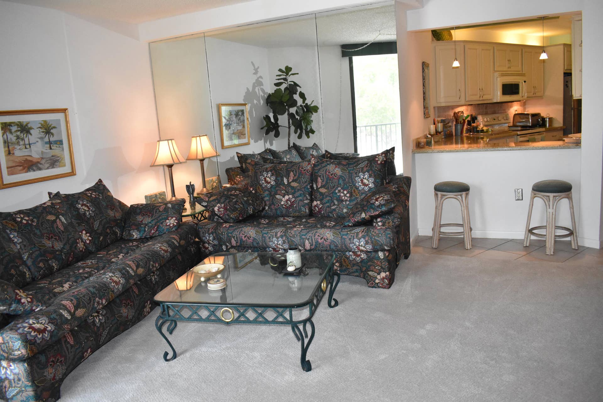 1101 River Reach Drive, #212, Fort Lauderdale, FL 33315 Large living room/dining room