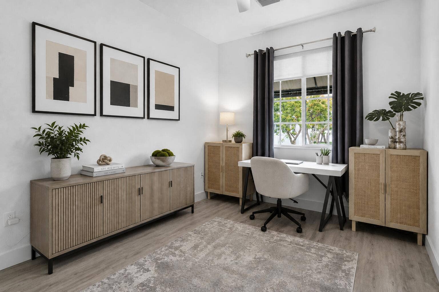 732 SE 2nd Street, #732, Pompano Beach, FL 33060 Virtually Staged Third Bedroom