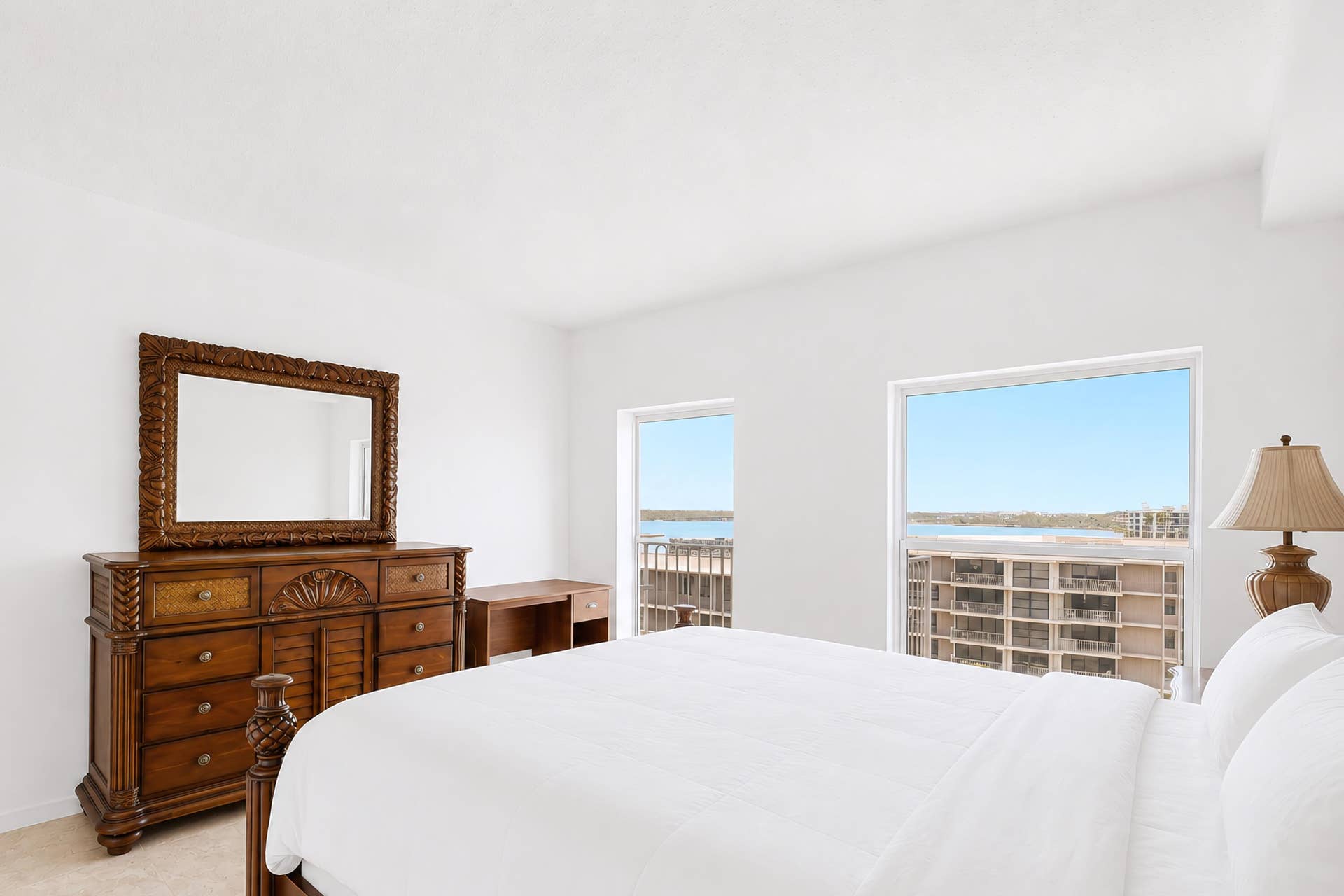 Master Bedroom w/ Water Views