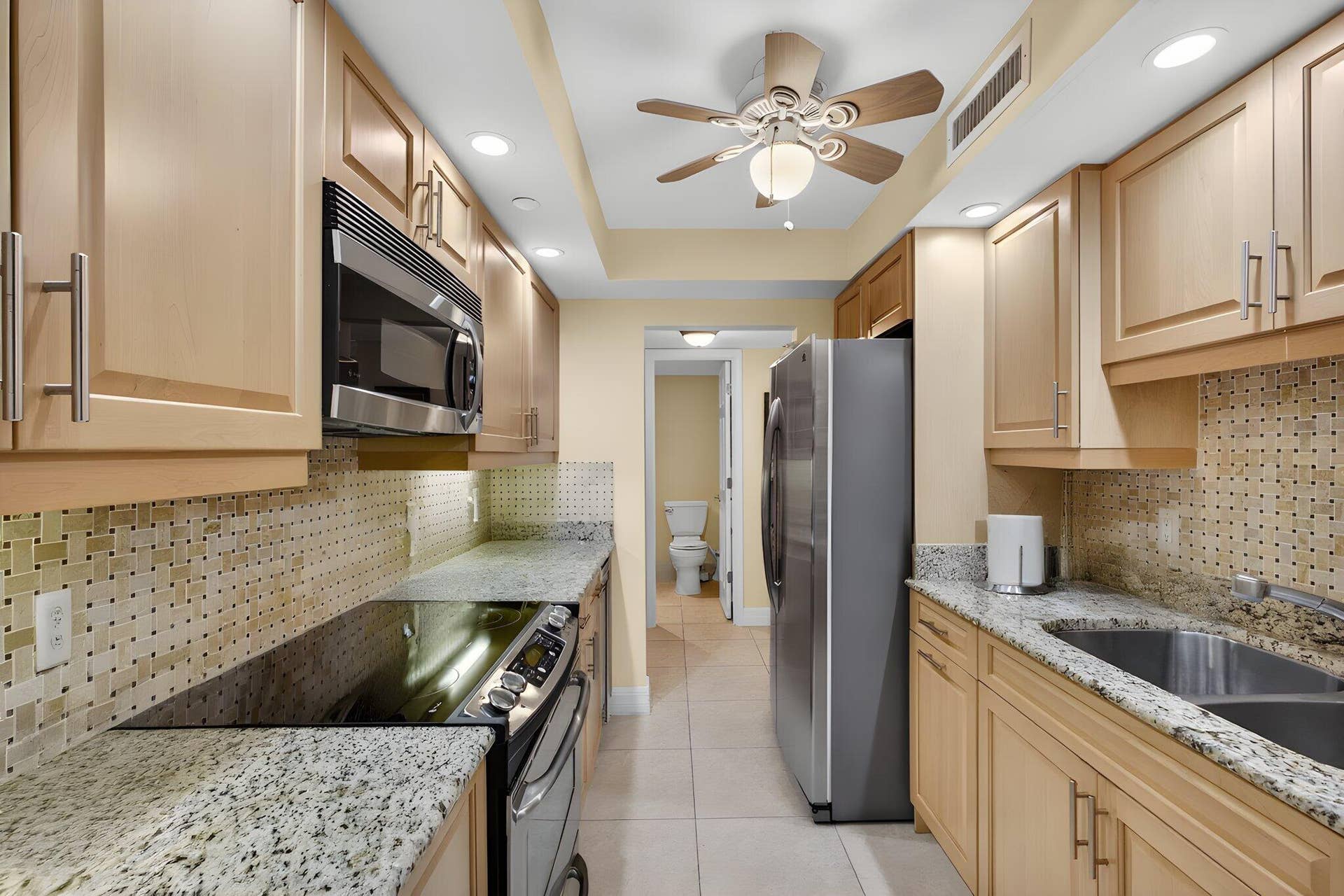 3000 N Ocean Drive, #31 B, Singer Island, FL 33404 Personal items virtually removed.
