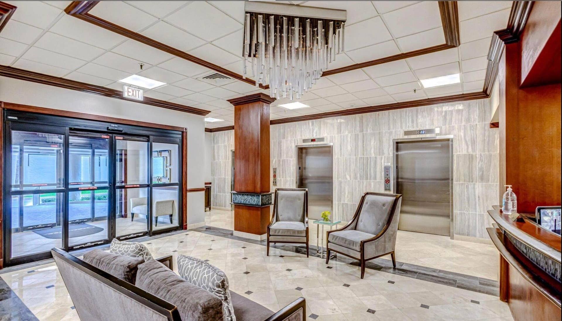 3400 N Ocean Drive, #405, Singer Island, FL 33404 Front Lobby
