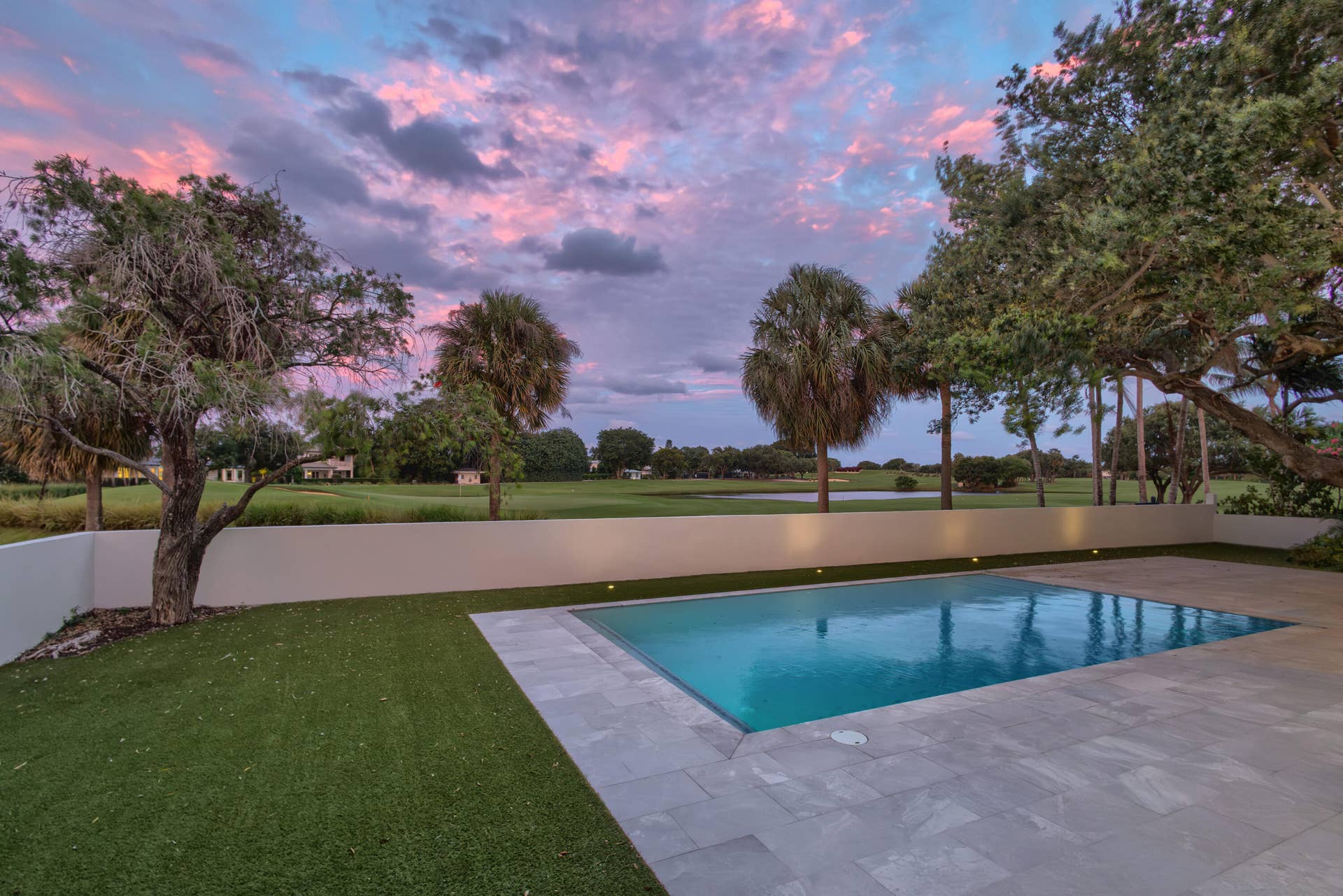 868 Country Club Drive, North Palm Beach, FL 33408 Pool Twighlight