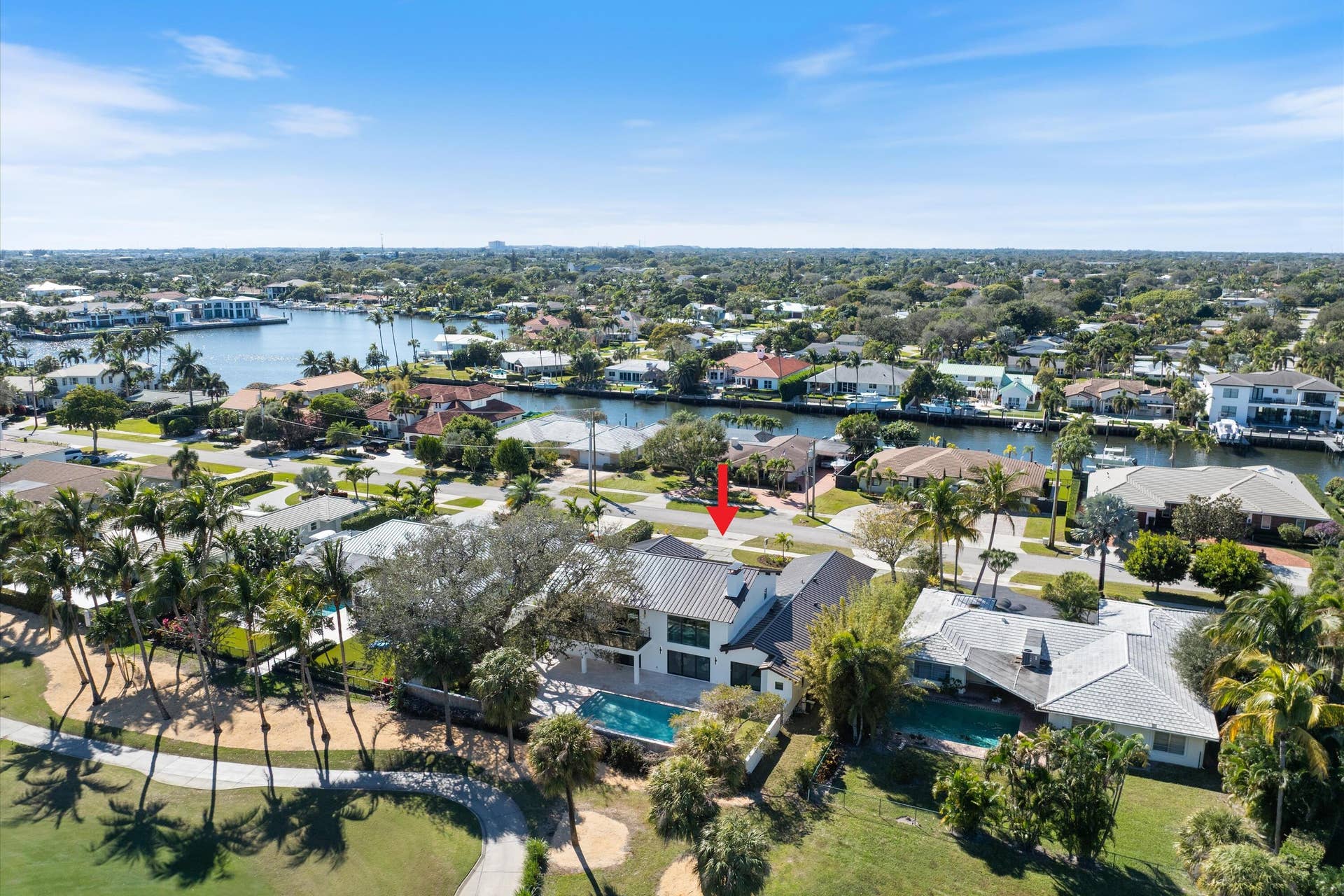 868 Country Club Drive, North Palm Beach, FL 33408 Aerial