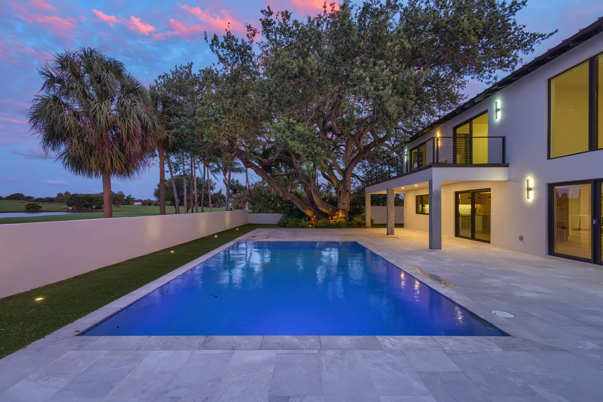 868 Country Club Drive, North Palm Beach, FL 33408 Pool Twighlight