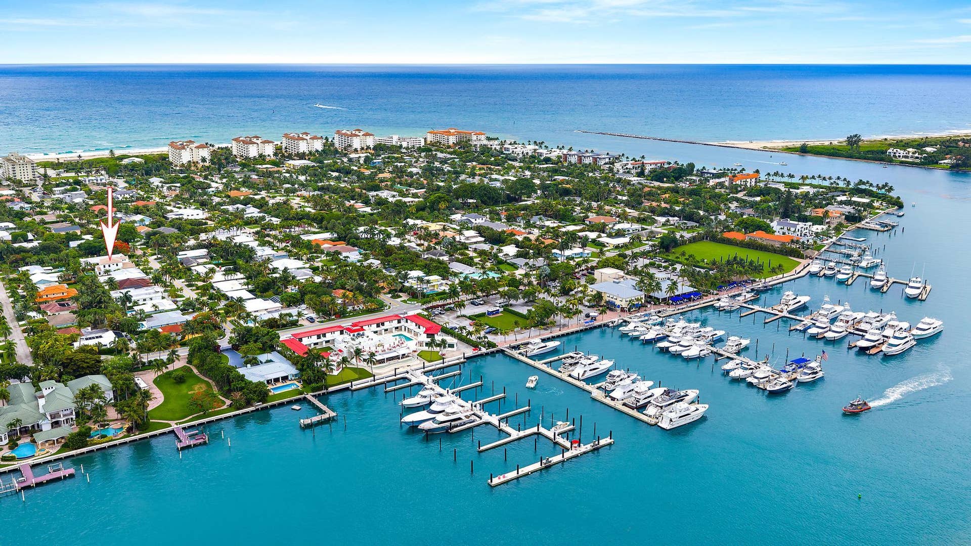309 Cascade Lane, Palm Beach Shores, FL 33404 Aerial