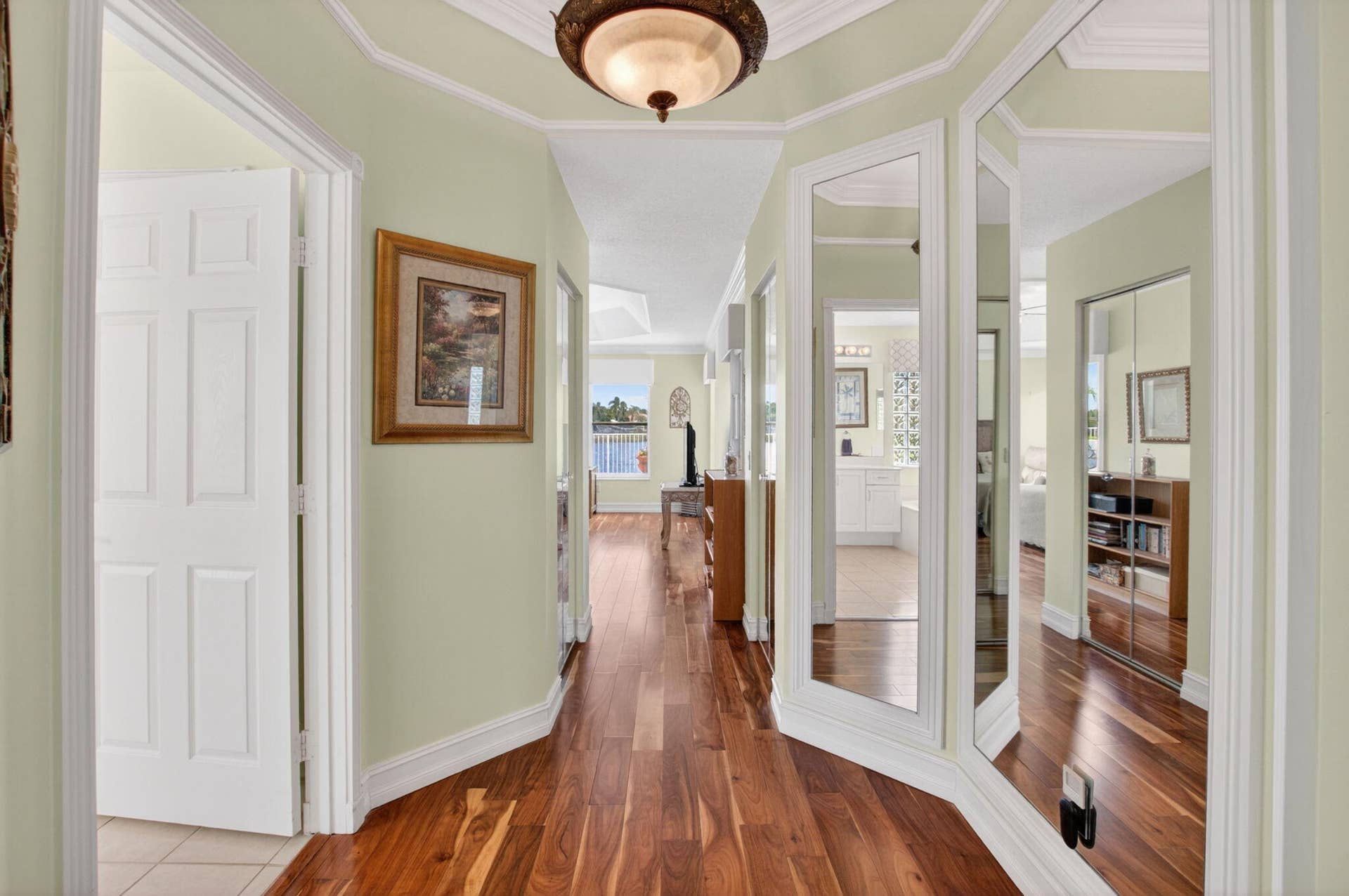 13461 Barcelona Lake Circle, Delray Beach, FL 33446 HALLWAY TO PRIMARY BEDROOM/BATHROOM