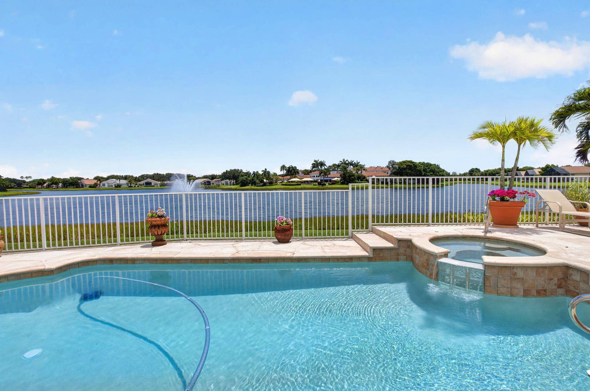 13461 Barcelona Lake Circle, Delray Beach, FL 33446 POOL/SPA OVERLOOKING LAKE