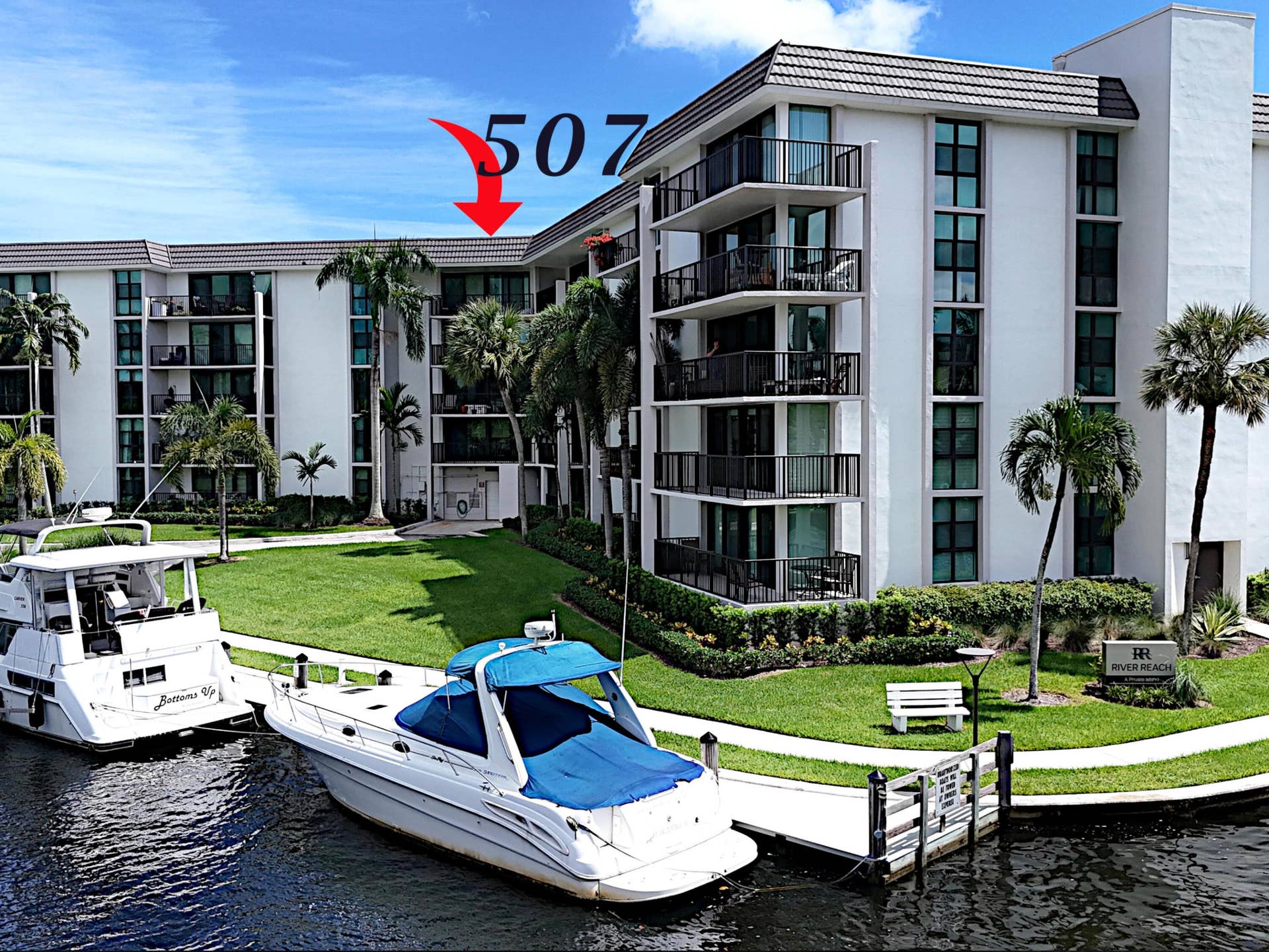 1301 River Reach Drive, #507, Fort Lauderdale, FL 33315 Premier Location - Top Floor With Beautiful River Views