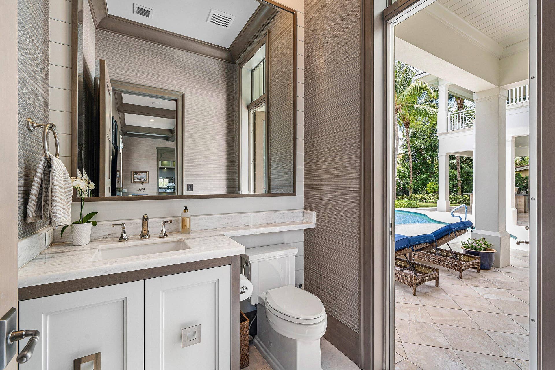 2249 E Maya Palm Drive, Boca Raton, FL 33432 HALF BATH/CABANA