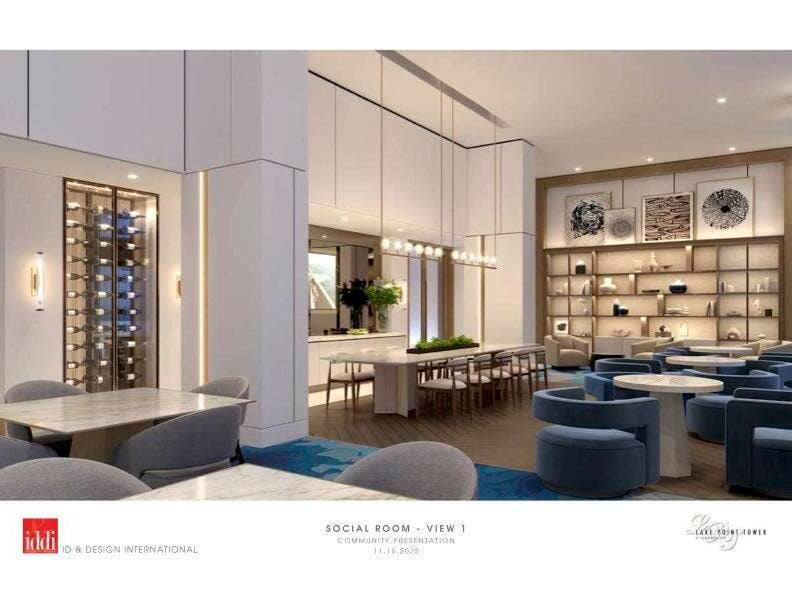 New Social Room Rendering