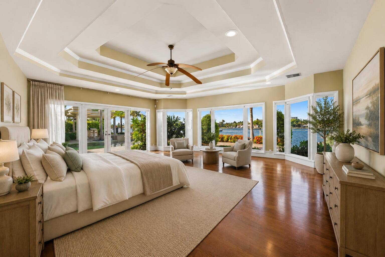 3 Isla Bahia Drive, Fort Lauderdale, Fort Lauderdale, FL 33316 Virtual Staging Primary Bedroom