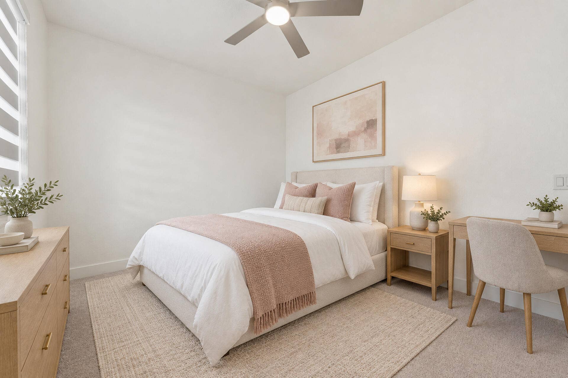 4th bedroom - Virtually staged