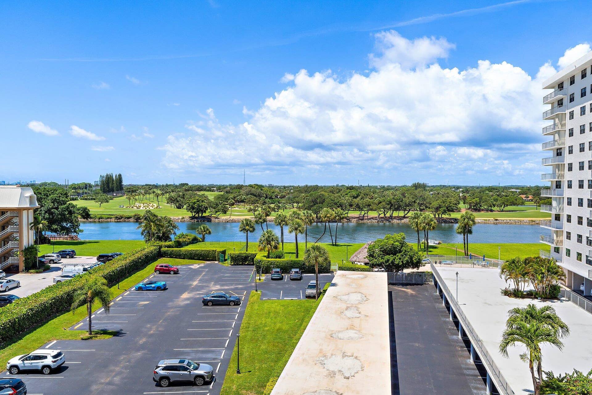 336 Golfview Road, #619, North Palm Beach, FL 33408 South Balcony View
