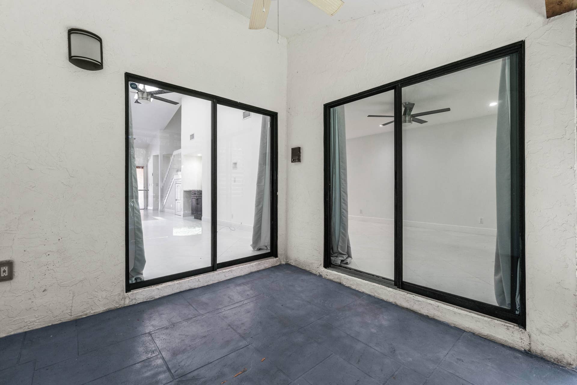 Entrance to Screened patio from 1st floor bedroom or from living area