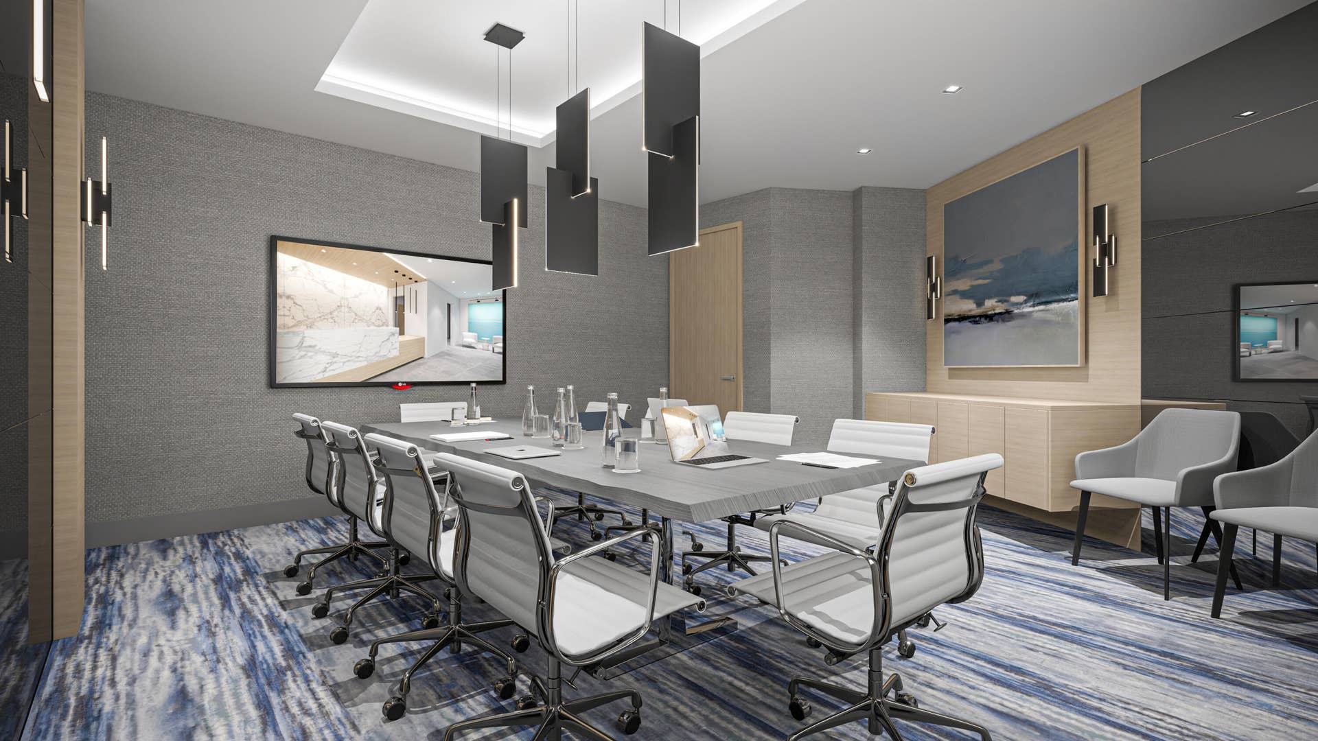 3000 Holiday Drive, #1505, Fort Lauderdale, FL 33316 Proposed artist rendering of common areas remodel