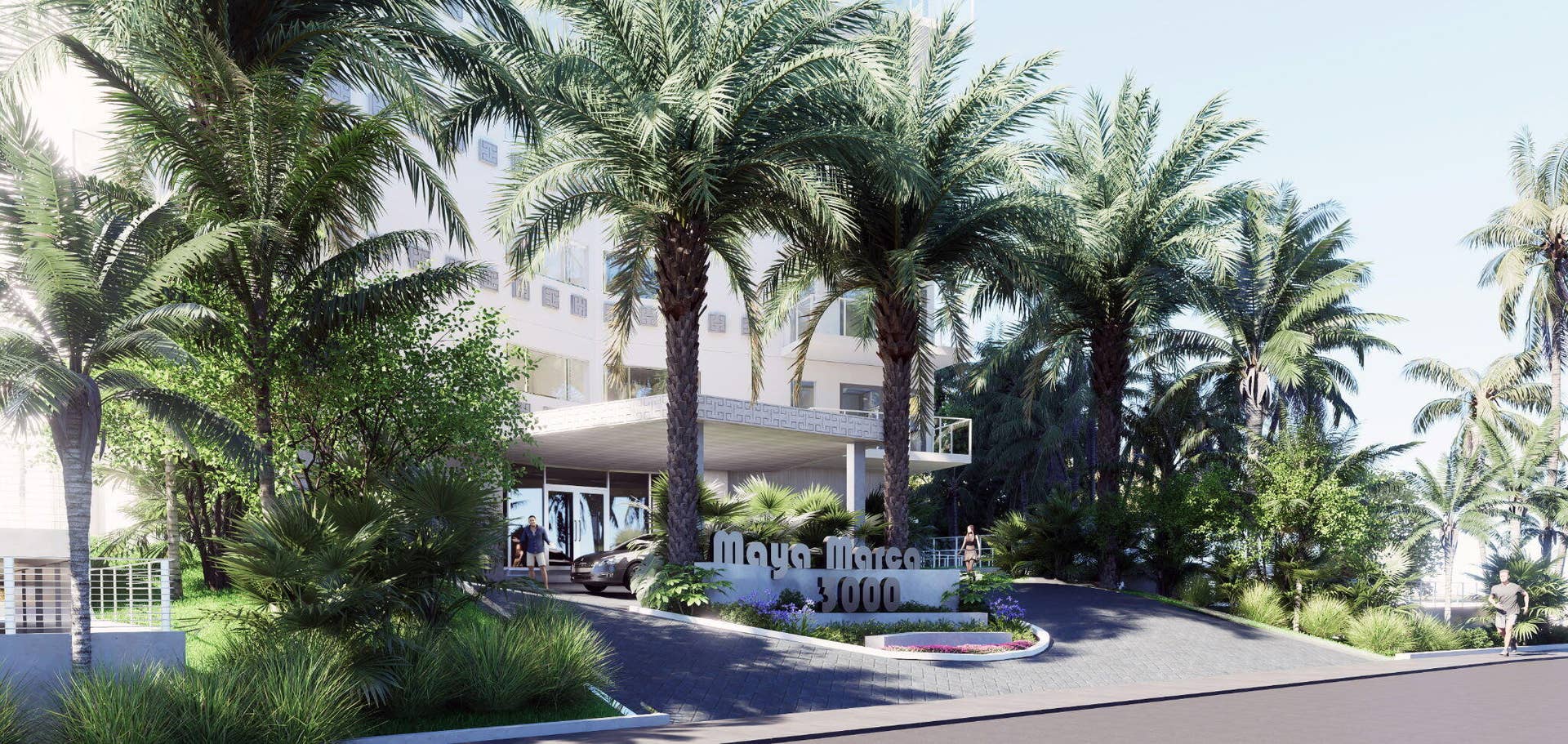 3000 Holiday Drive, #1505, Fort Lauderdale, FL 33316 Proposed artist rendering of common areas remodel