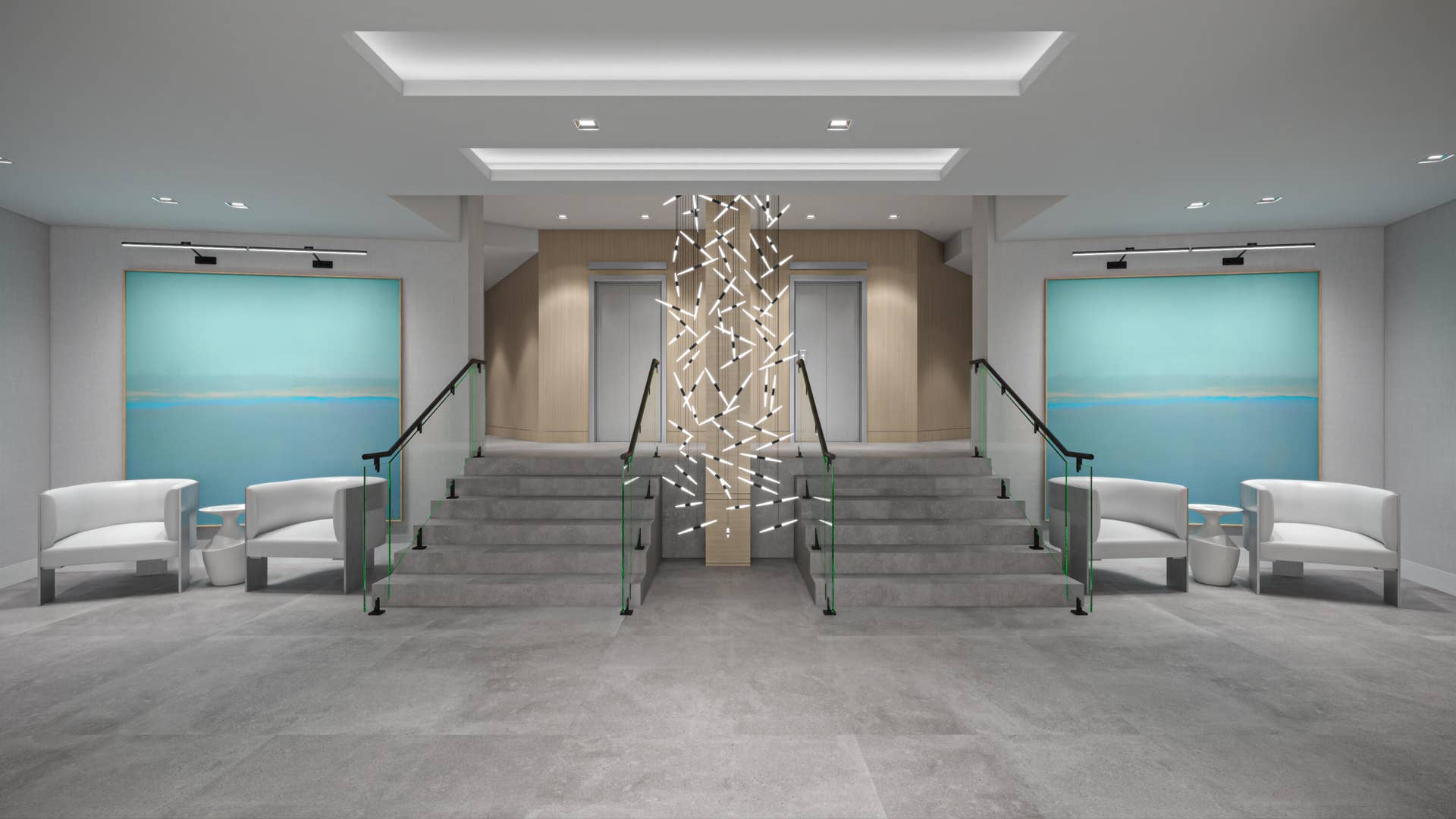 3000 Holiday Drive, #1505, Fort Lauderdale, FL 33316 Proposed artist rendering of common areas remodel