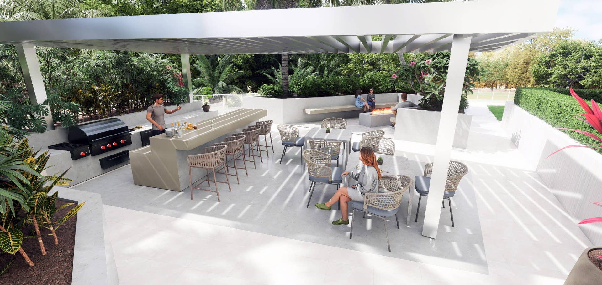 3000 Holiday Drive, #1505, Fort Lauderdale, FL 33316 Proposed artist rendering of common areas remodel