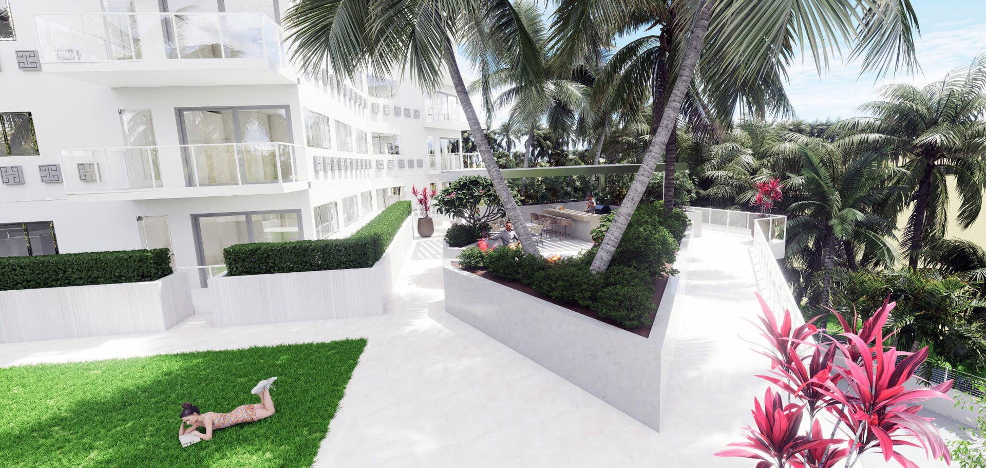 3000 Holiday Drive, #1505, Fort Lauderdale, FL 33316 Proposed artist rendering of common areas remodel