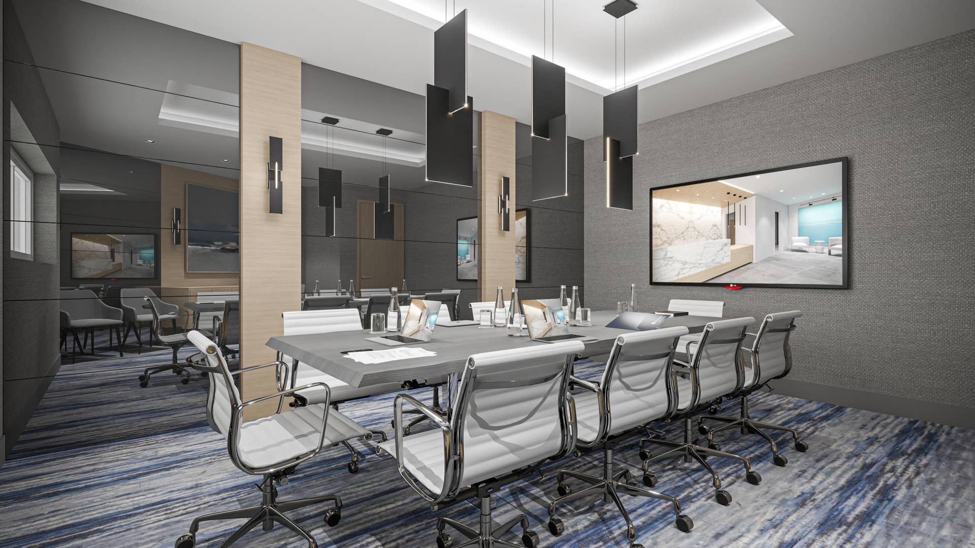 3000 Holiday Drive, #1505, Fort Lauderdale, FL 33316 Proposed artist rendering of common areas remodel