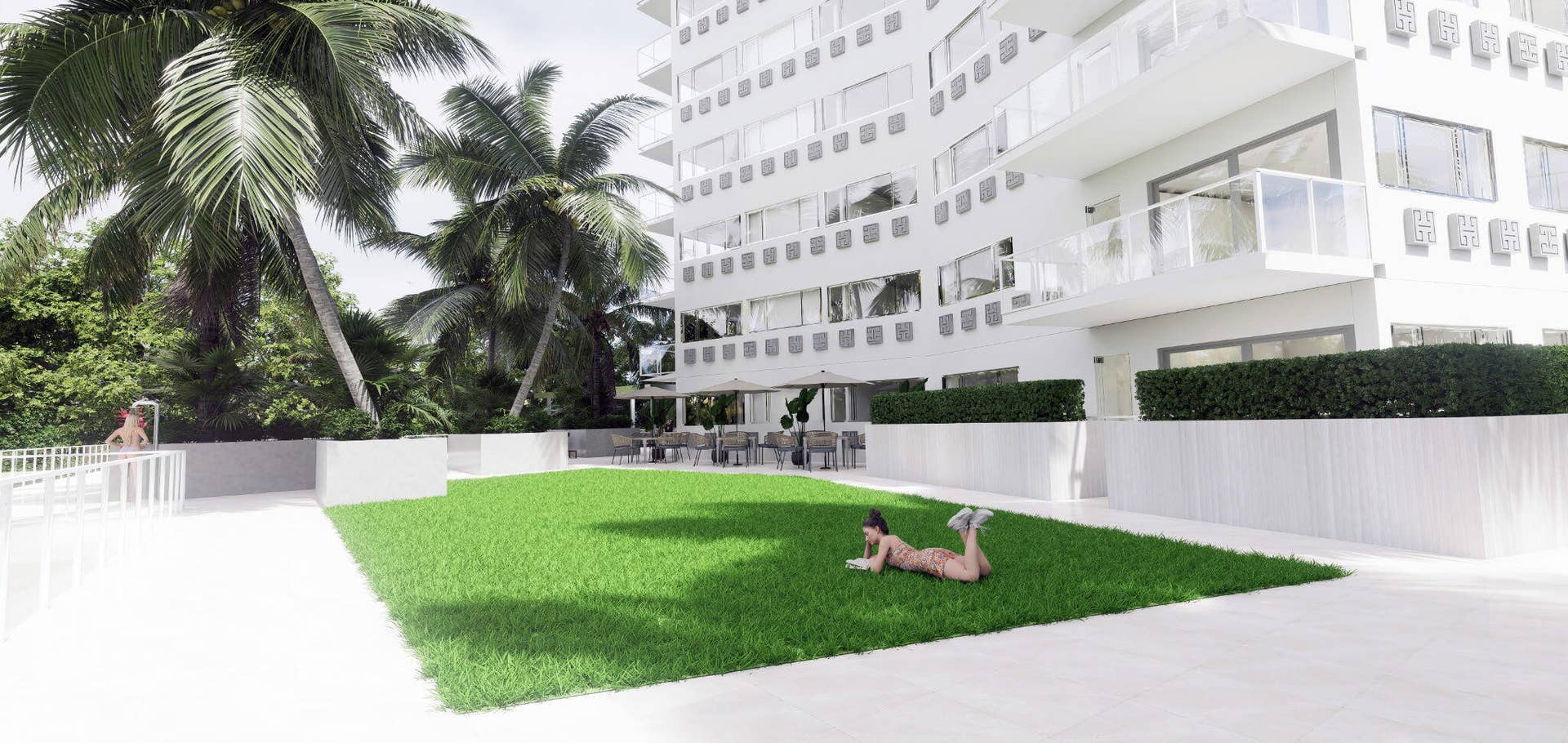 3000 Holiday Drive, #1505, Fort Lauderdale, FL 33316 Proposed artist rendering of common areas remodel