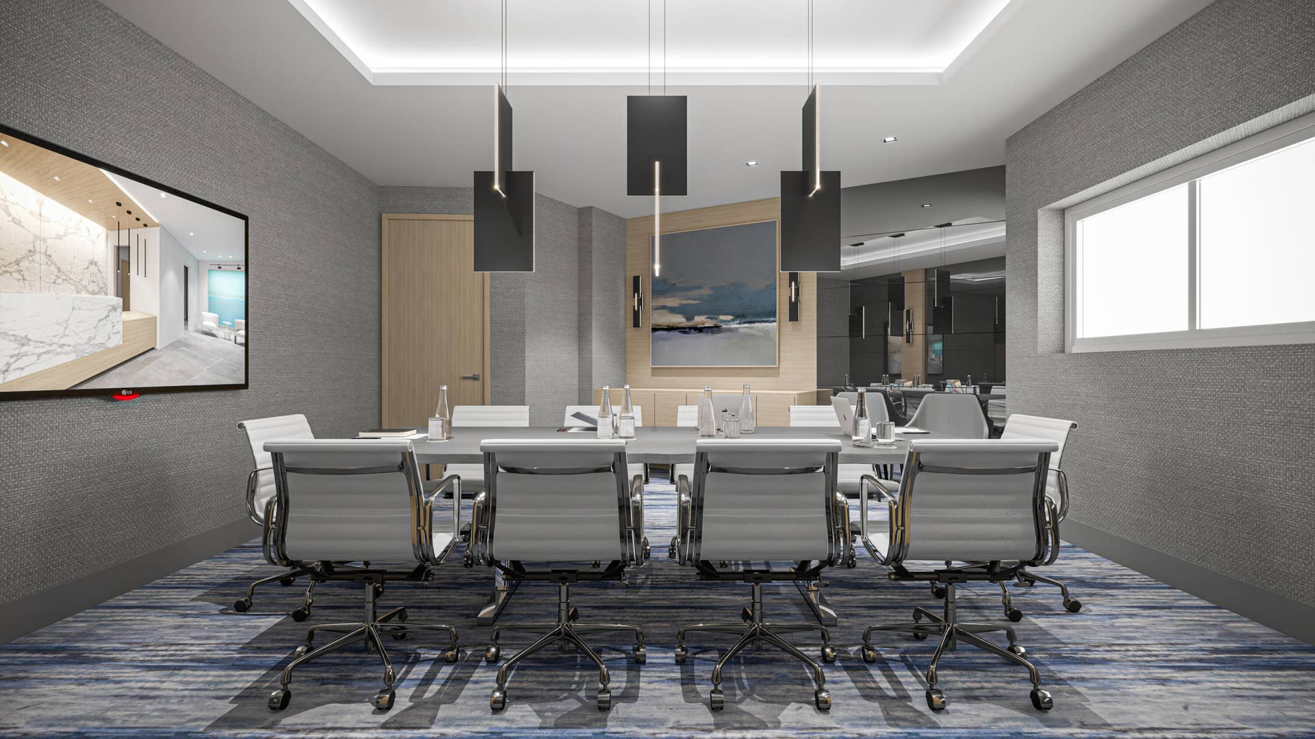 3000 Holiday Drive, #1505, Fort Lauderdale, FL 33316 Proposed artist rendering of common areas remodel