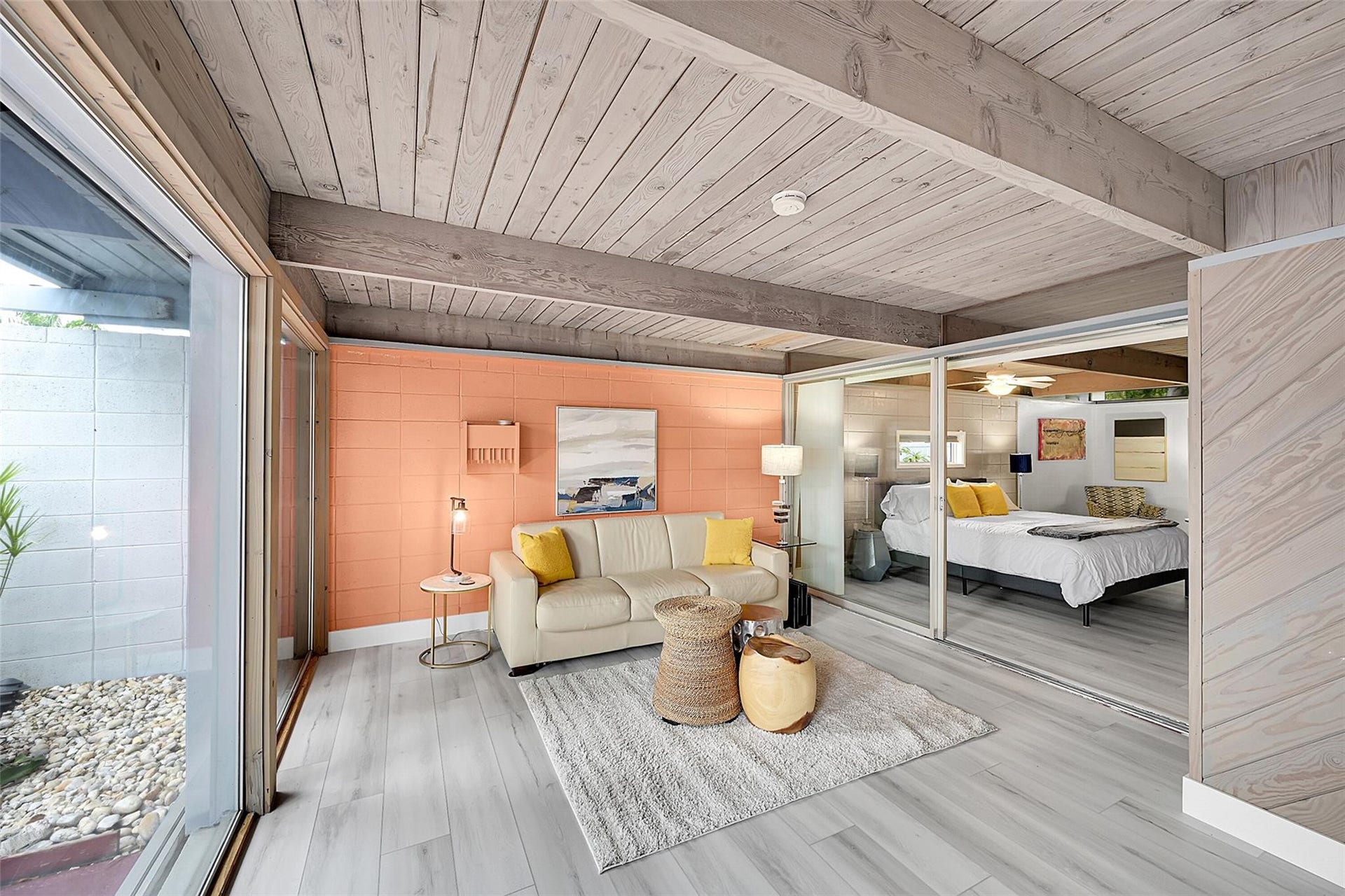 234 Pine Avenue, Lauderdale By The Sea, Lauderdale By The Sea, FL 33308 Extra living area with pullout sofa queen bed