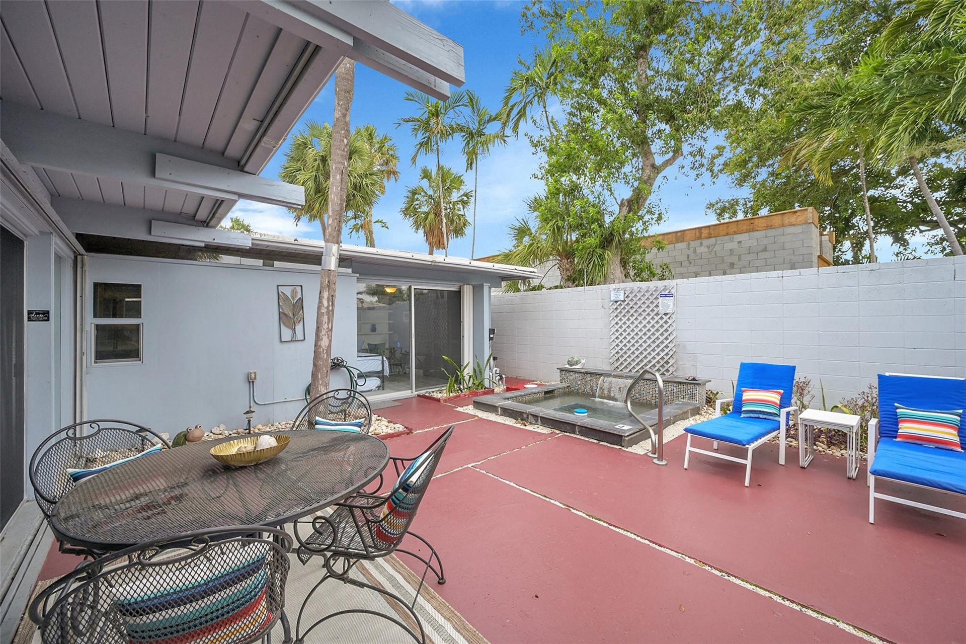234 Pine Avenue, Lauderdale By The Sea, Lauderdale By The Sea, FL 33308 with plunge pool and waterfall