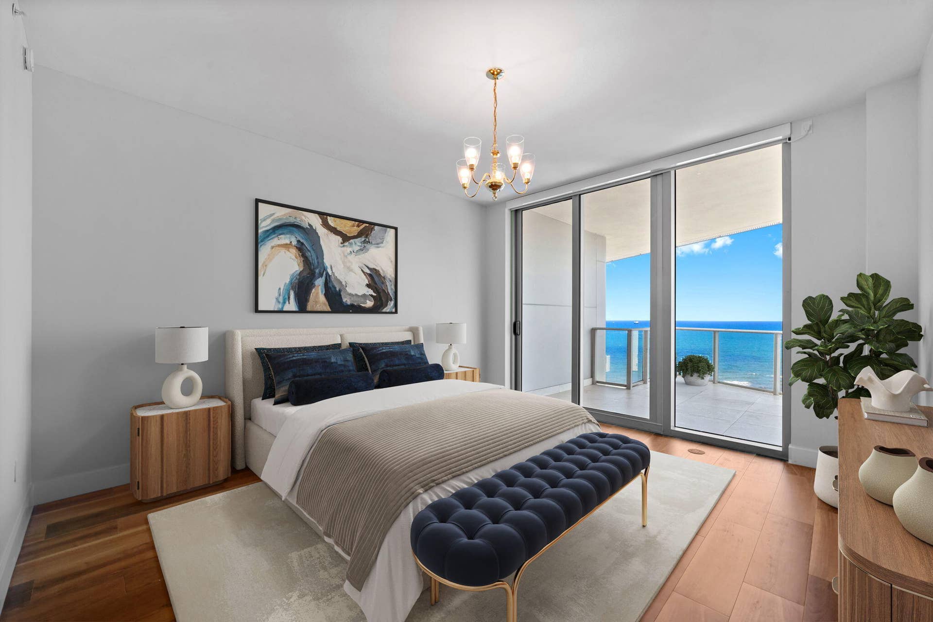 701 N Fort Lauderdale Beach Boulevard, #1103, Fort Lauderdale, FL 33304 Virtually Staged