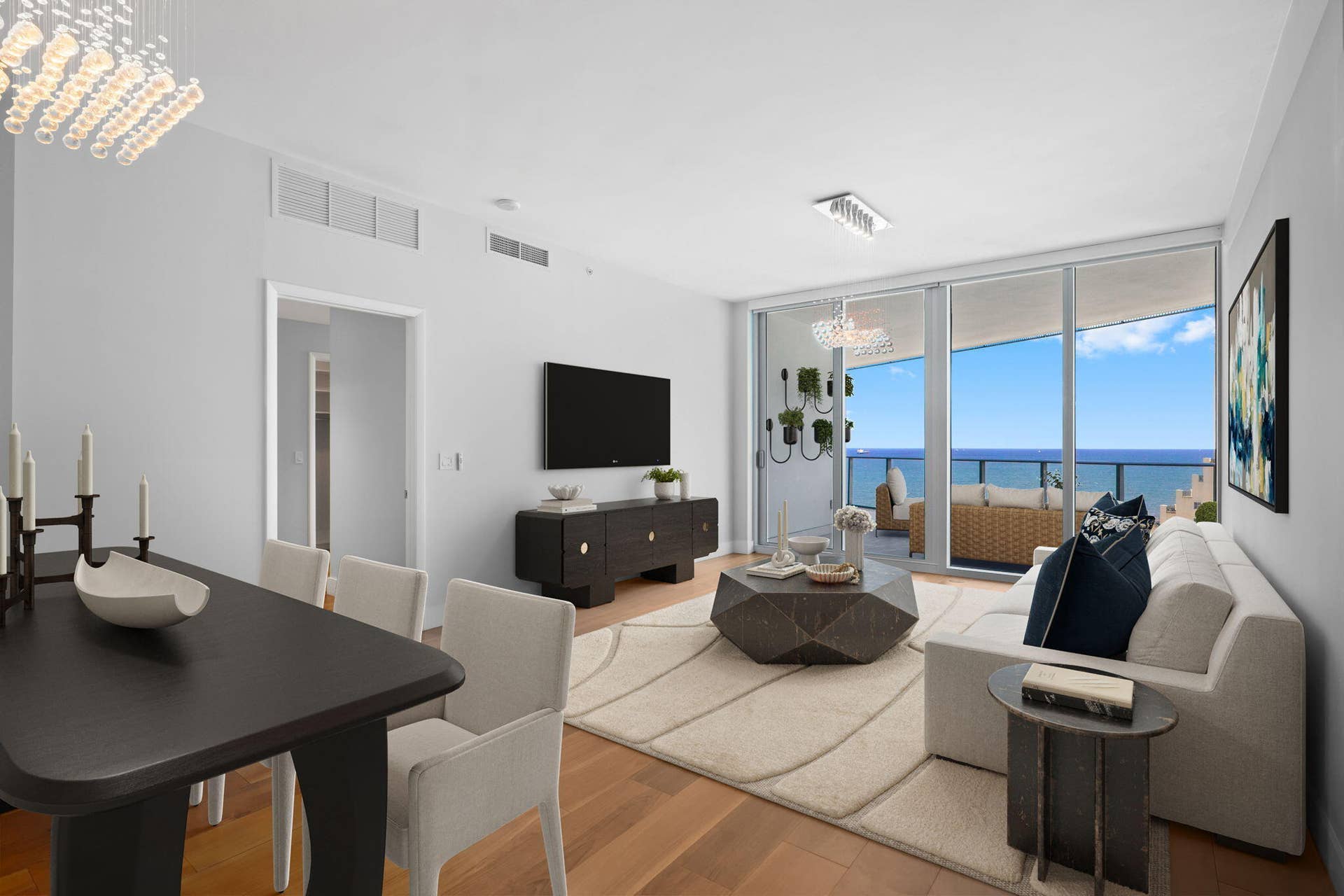 701 N Fort Lauderdale Beach Boulevard, #1103, Fort Lauderdale, FL 33304 Virtually Staged