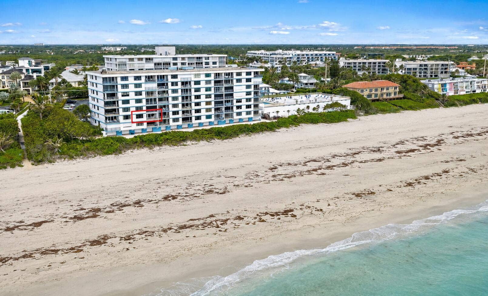 900 Ocean Drive, #202, Juno Beach, FL 33408 49 residences at the Surf- 2nd floor residence w/2 bedrooms/2 bathrooms, assigned parking and storage room