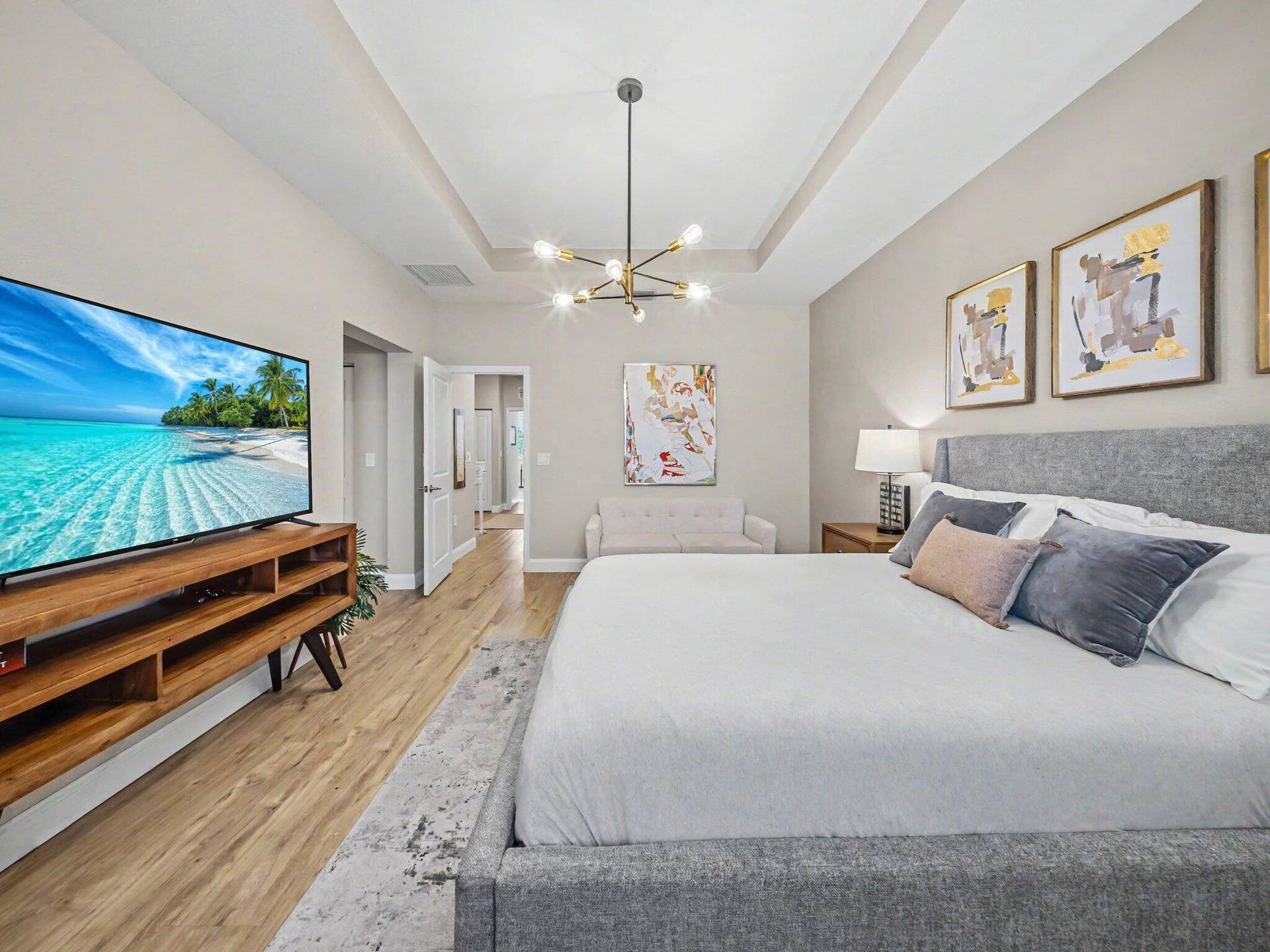 Bedroom TV View