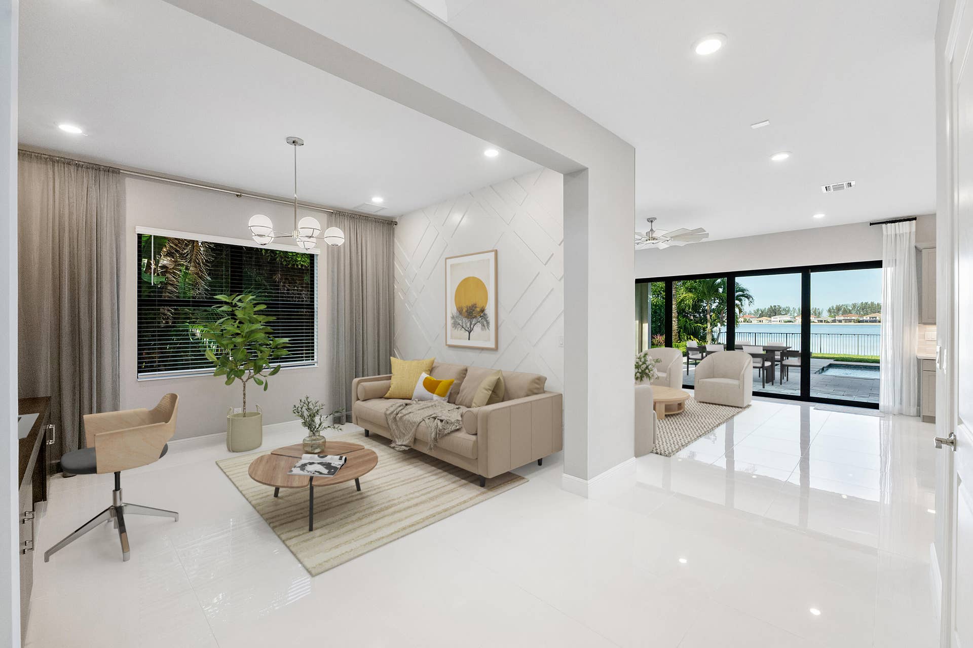 8685 Parkland Bay Drive, Parkland, FL 33076 virtually staged photo