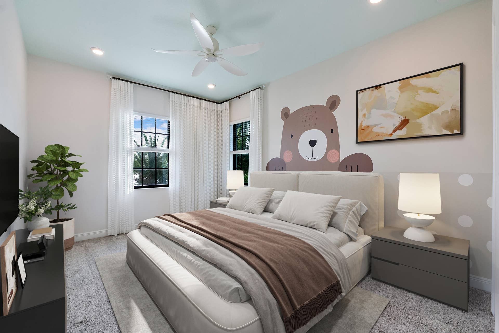8685 Parkland Bay Drive, Parkland, FL 33076 virtually staged photo