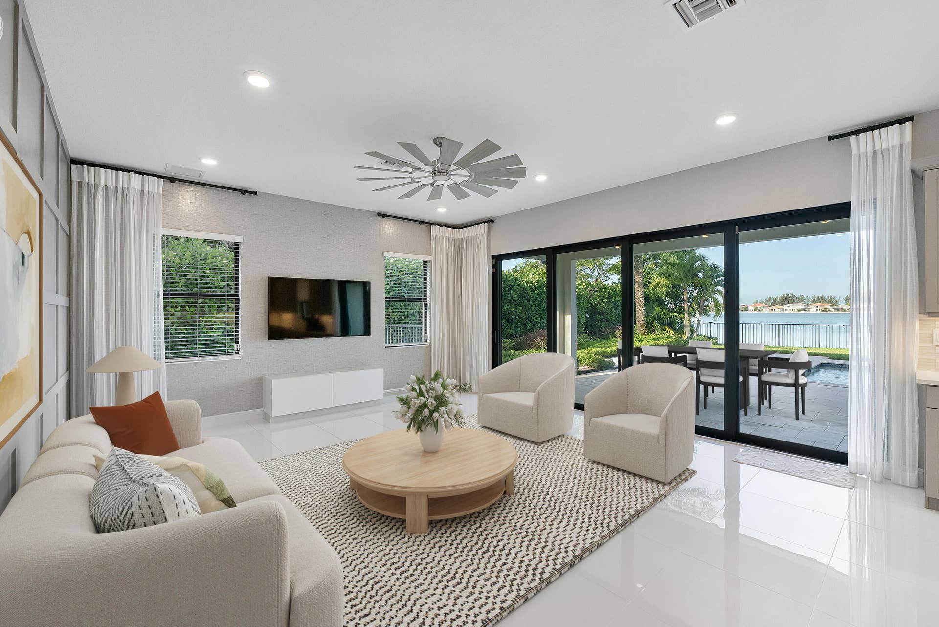 8685 Parkland Bay Drive, Parkland, FL 33076 virtually staged photo
