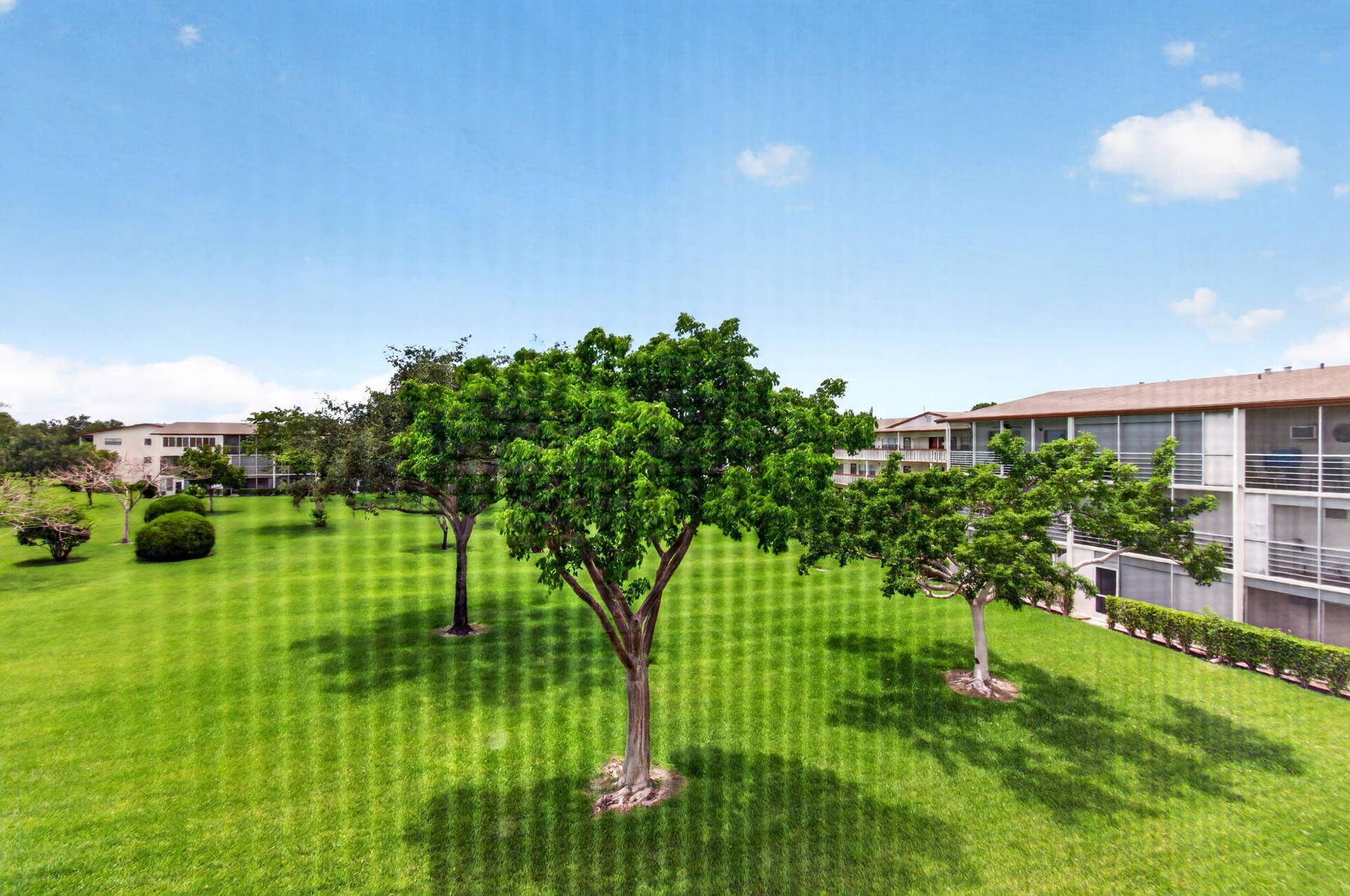 374 Brighton I, #374, Boca Raton, FL 33434 View from the Screened-In Balcony