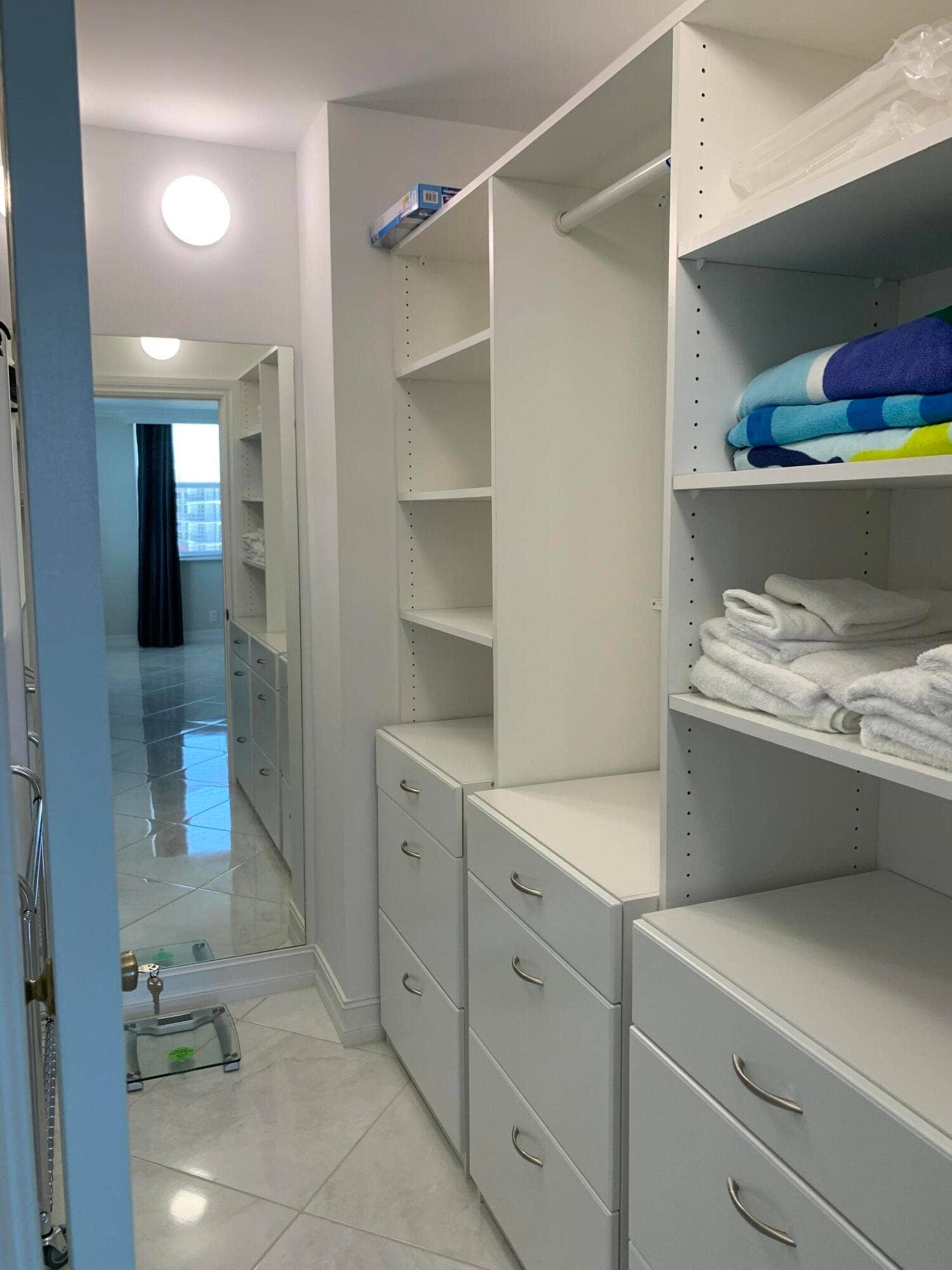 3450 S Ocean Boulevard, #508, Palm Beach, FL 33480 Master Walkin Closet
