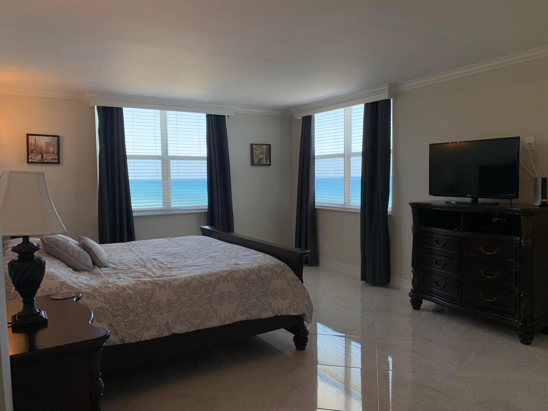3450 S Ocean Boulevard, #508, Palm Beach, FL 33480 Master Bedroom