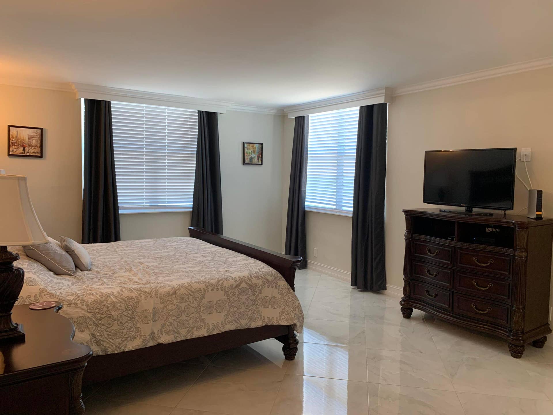 3450 S Ocean Boulevard, #508, Palm Beach, FL 33480 Master Bedroom