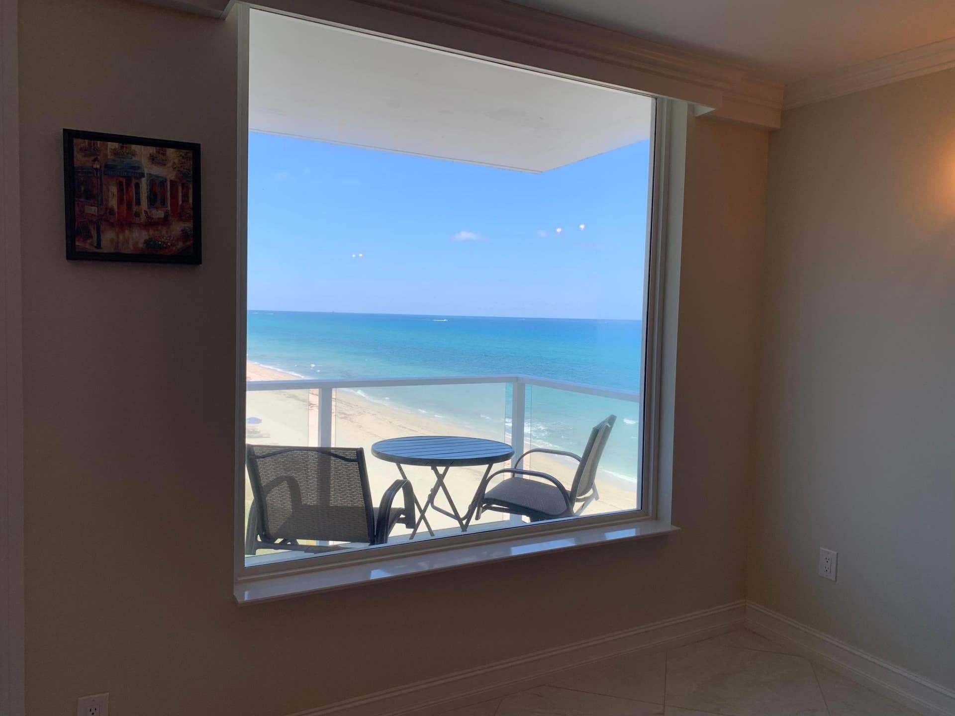 3450 S Ocean Boulevard, #508, Palm Beach, FL 33480 View from Living Room